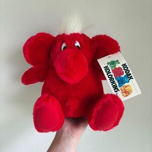 vintage 1989 Kodak Kolorkins stuffed animal Flash New Old Dead-stock